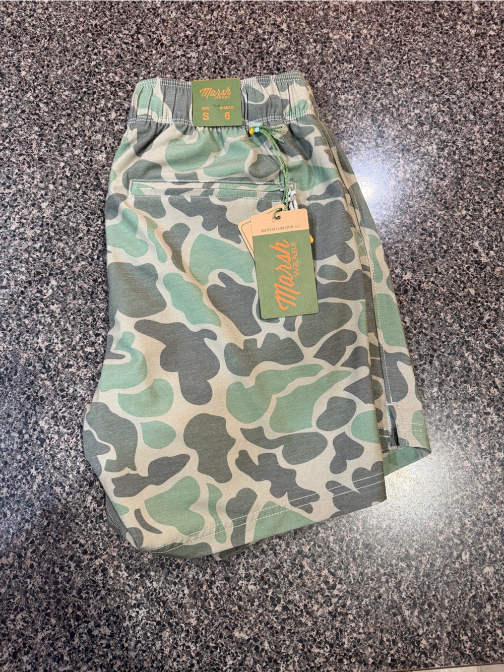 Southern Marsh Camo Shorts NWT Sm